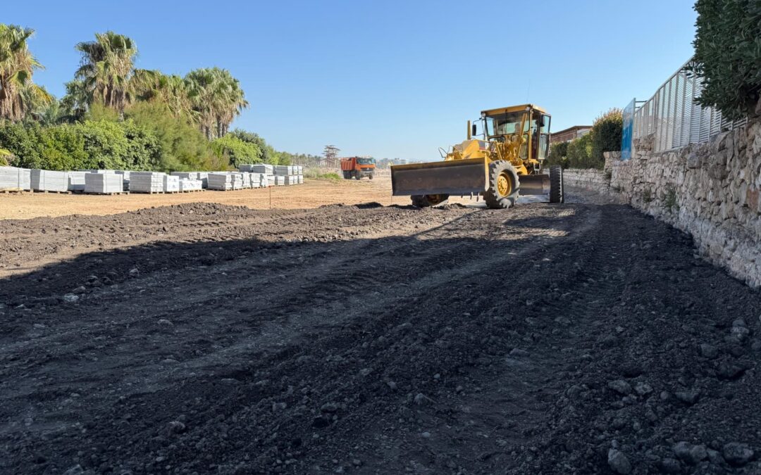 Desviación del canal de drenaje en el Puerto de Tarragona