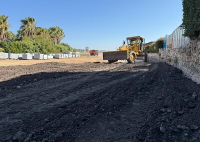 Desviación del canal de drenaje en el Puerto de Tarragona