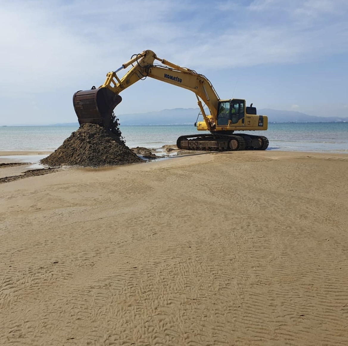 regeneración playa del trabucador