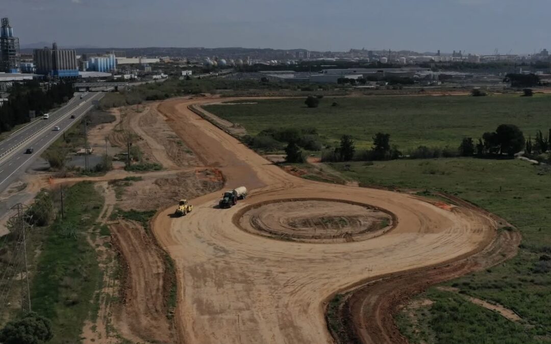 Vial de acceso a la ZAL del Puerto de Tarragona