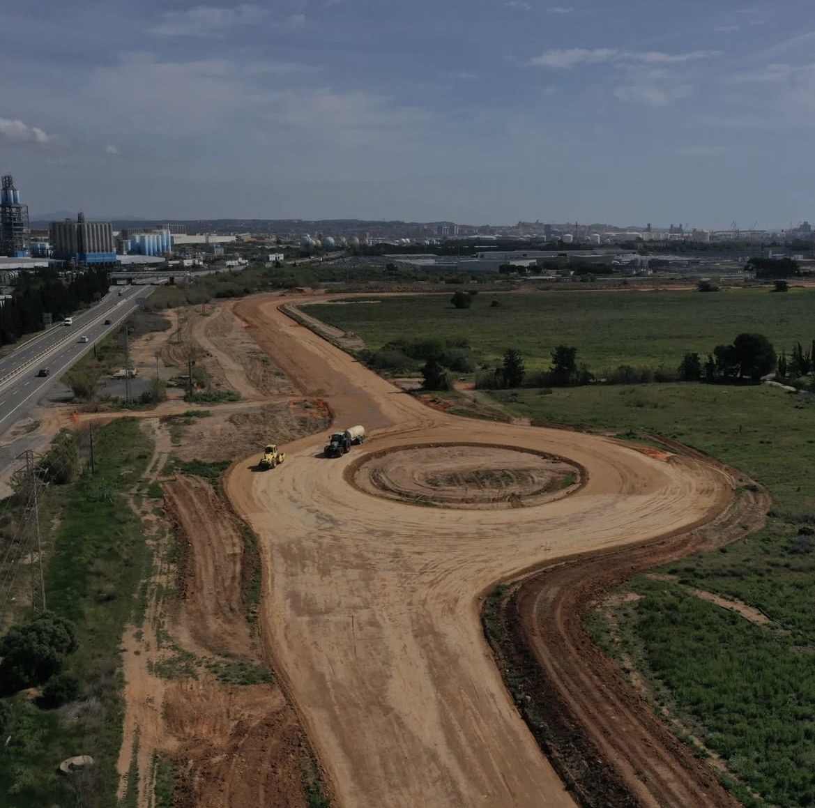 vial de acceso ZAL puerto de tarragona